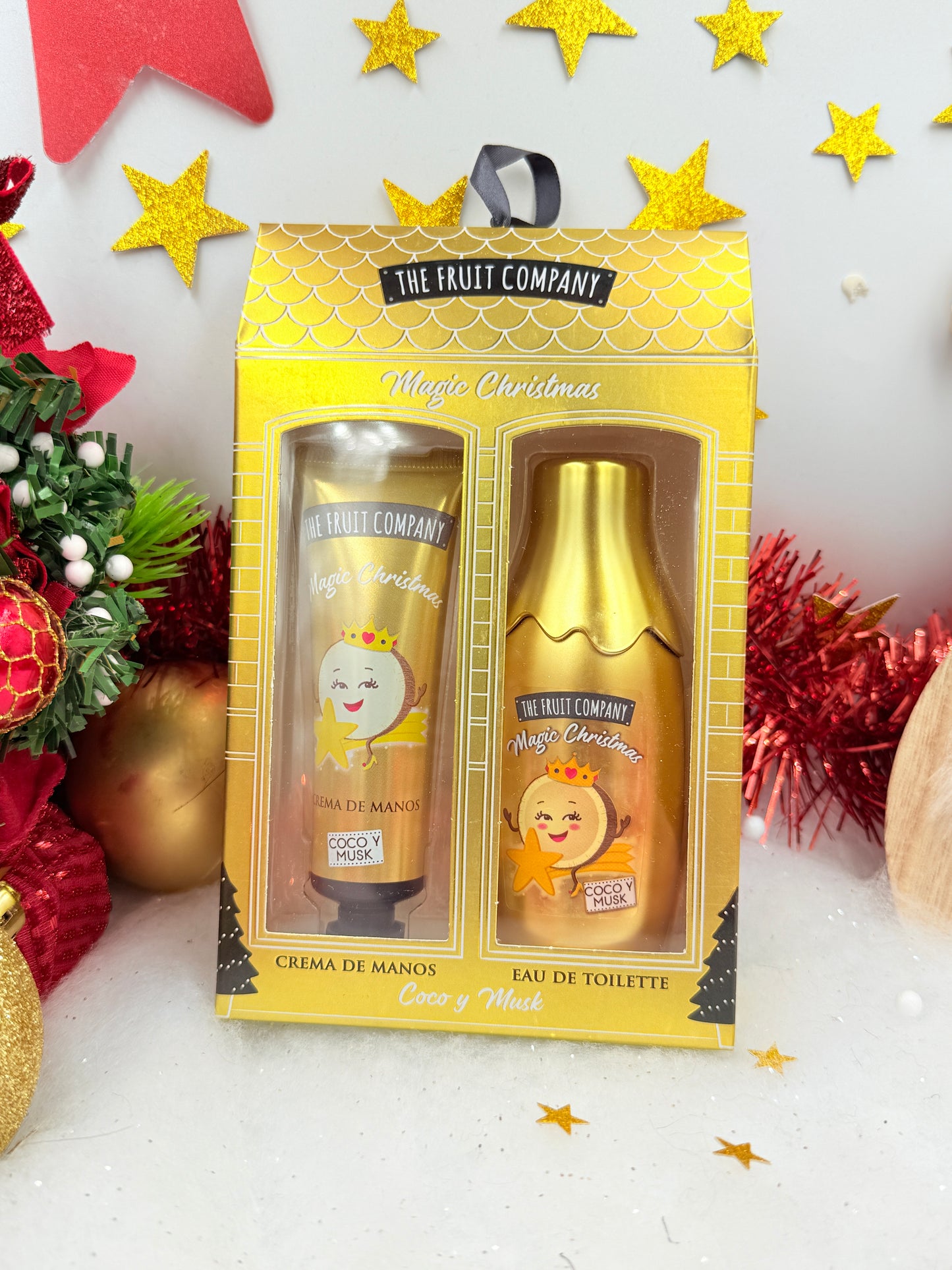 The Fruit Company Coffret Eau de toillete + Crème mains - Magic Christmas