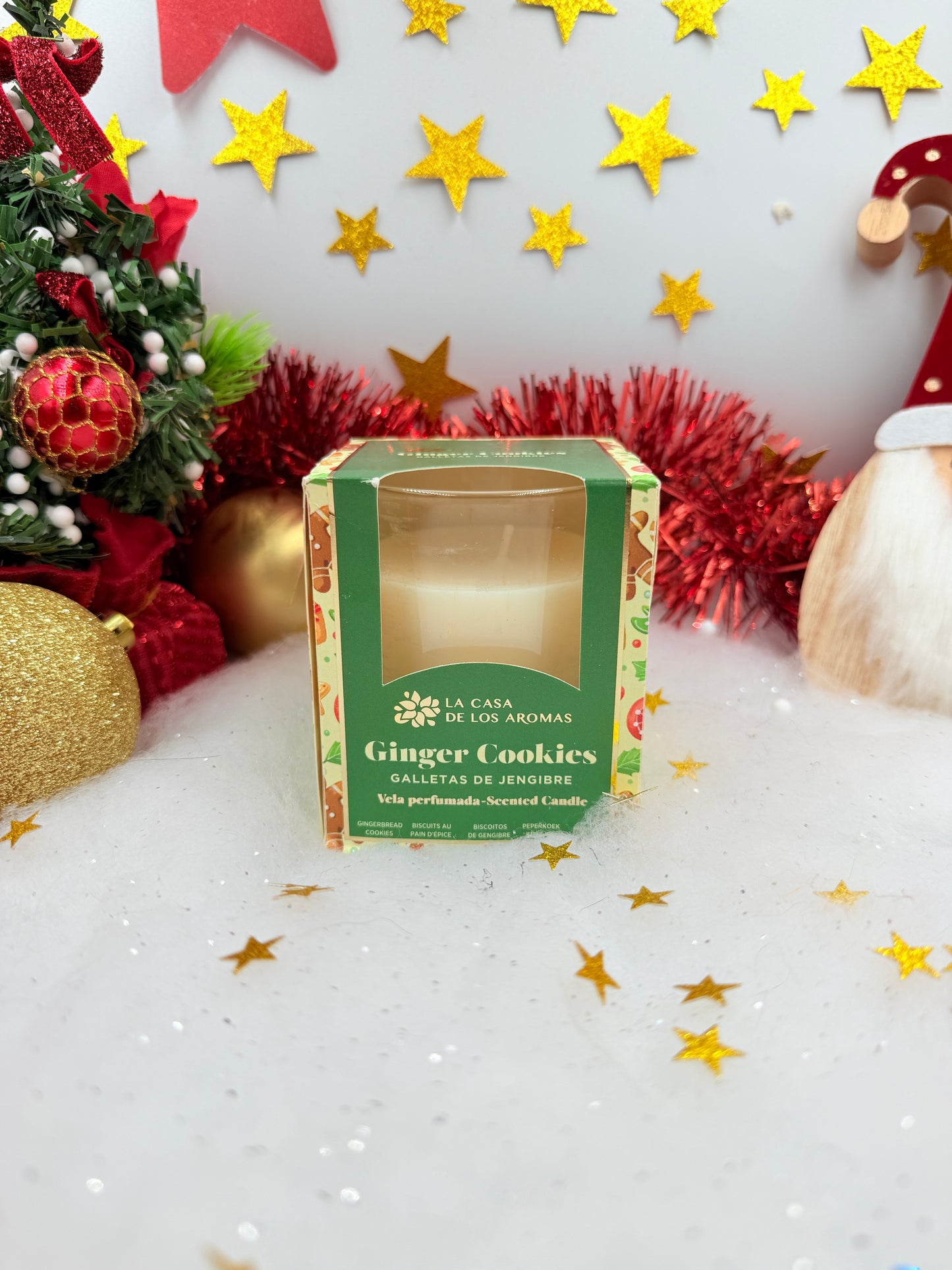 La Casa de los Aromas Bougie parfumée de Noël - Ginger Cookies