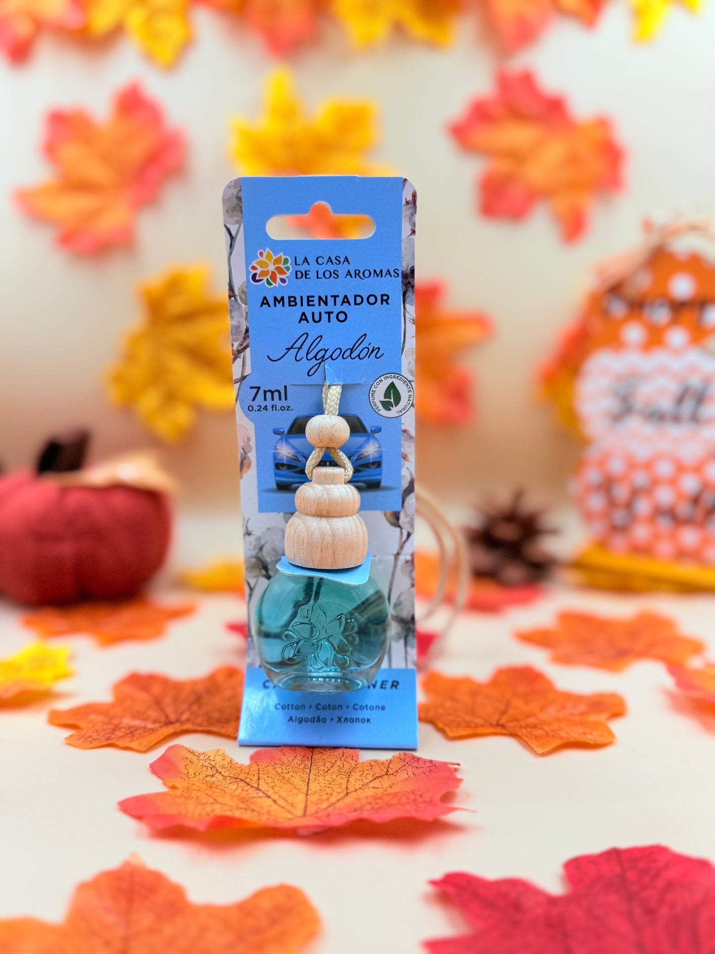 Désodorisant pour voiture Coton (La Casa de los Aromas) 7ml