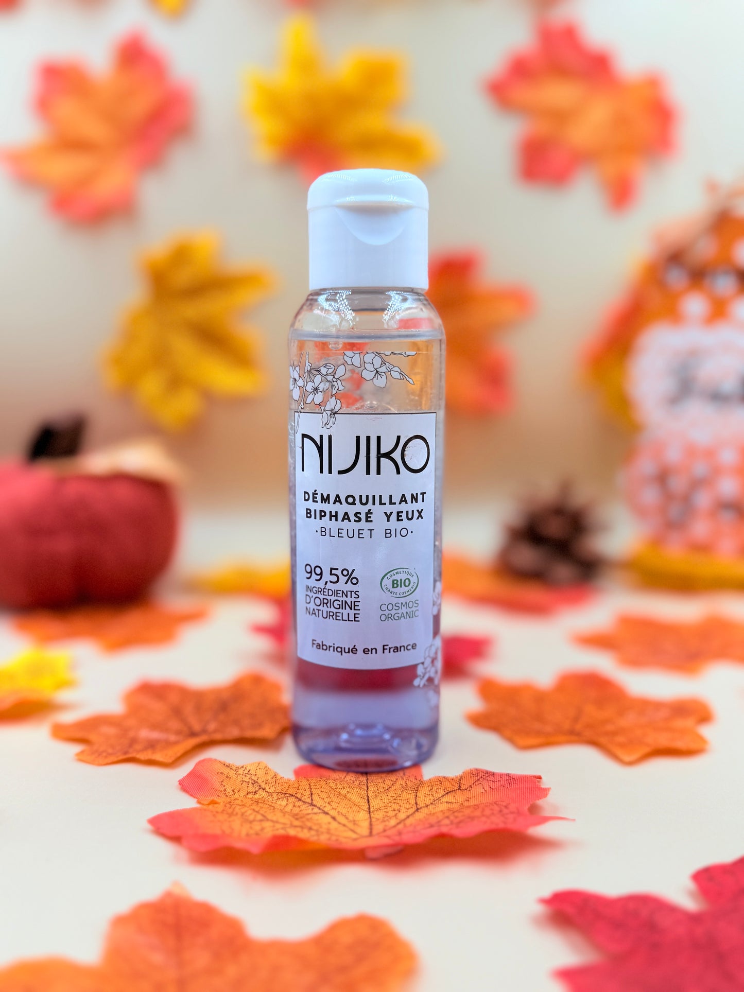 Démaquillant Yeux Bio à l'Eau de Bleuet (Nijiko) 100ml