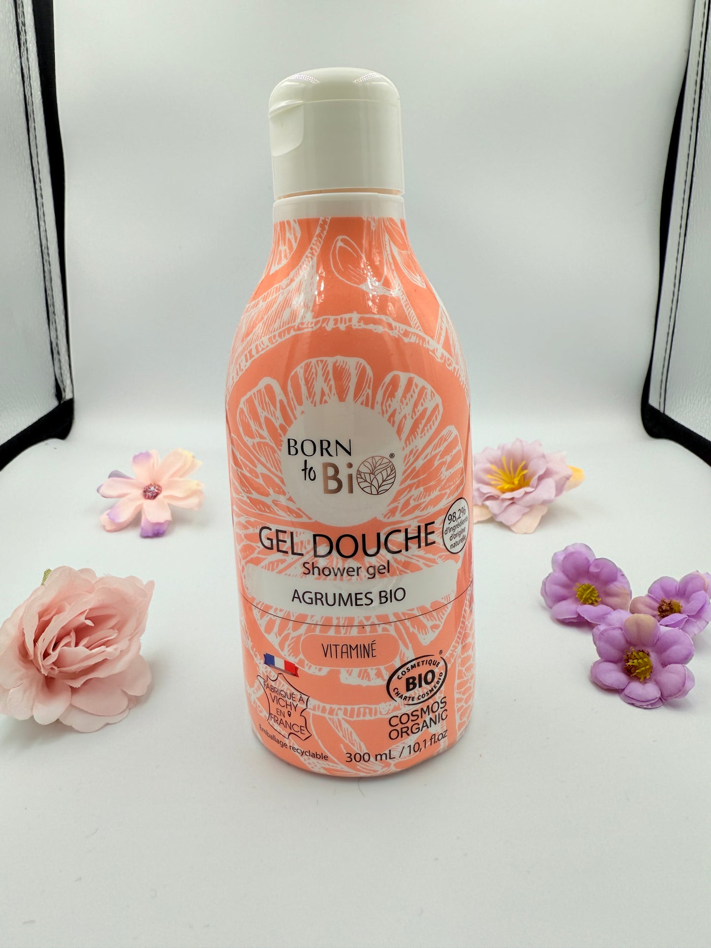 Gel douche - Born to bio - "Agrumes bio" (300 ml)