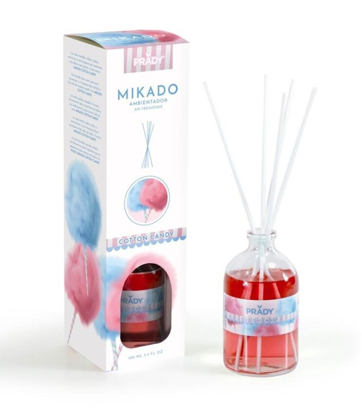 Mikado barbe à papa - PRADY (100ml) 🍬