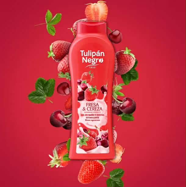 Gel douche fraise et cerise 🍒 🍓 (650ml)