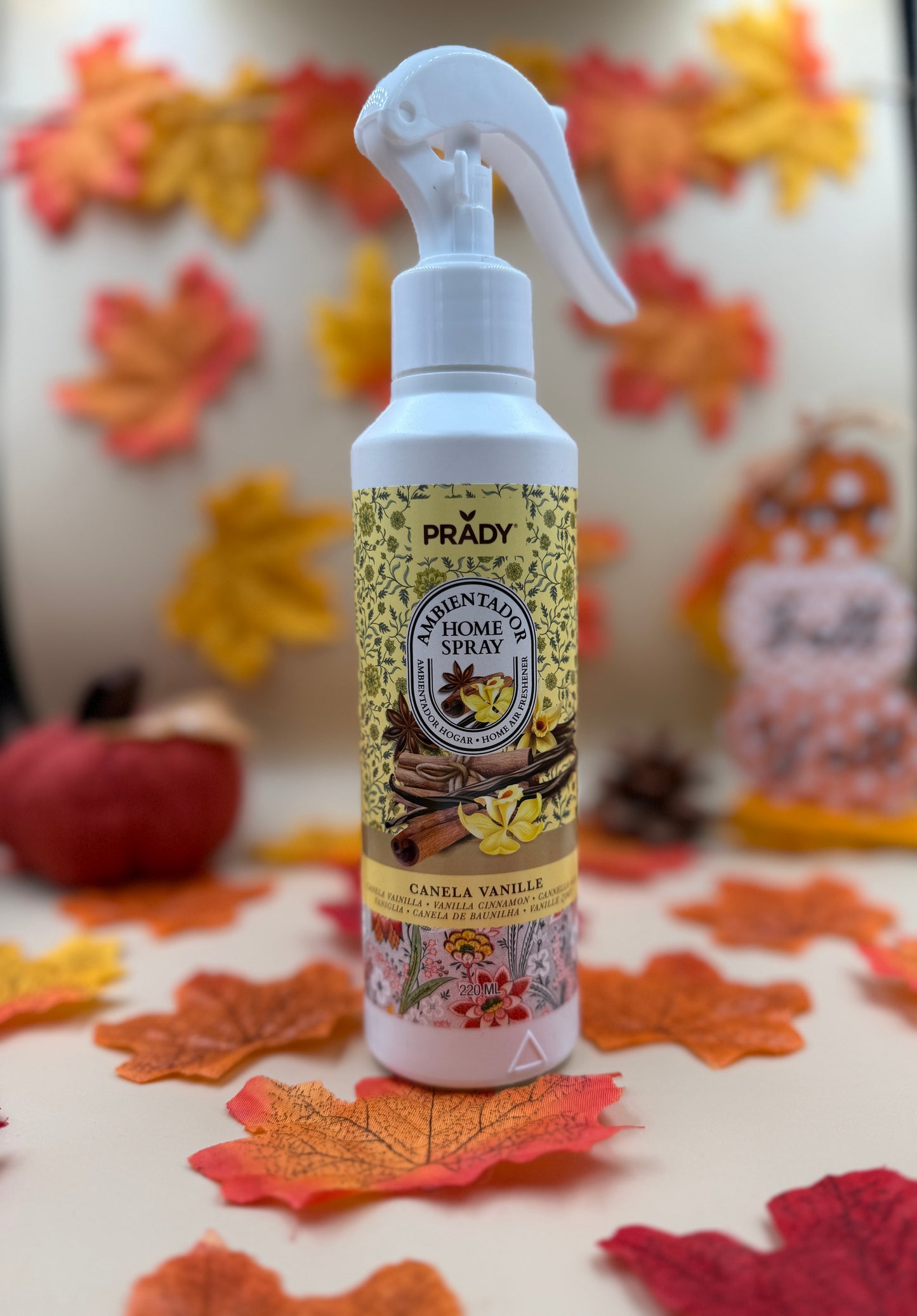 Spray d'ambiance Cannelle Vanille (PRADY) 220 ml