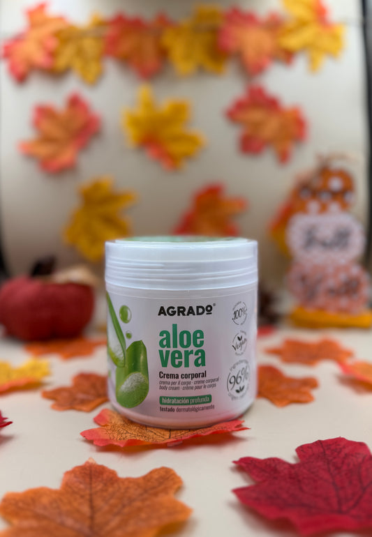 Crème pour le corps à l'aloe vera (AGRADO) 400ml