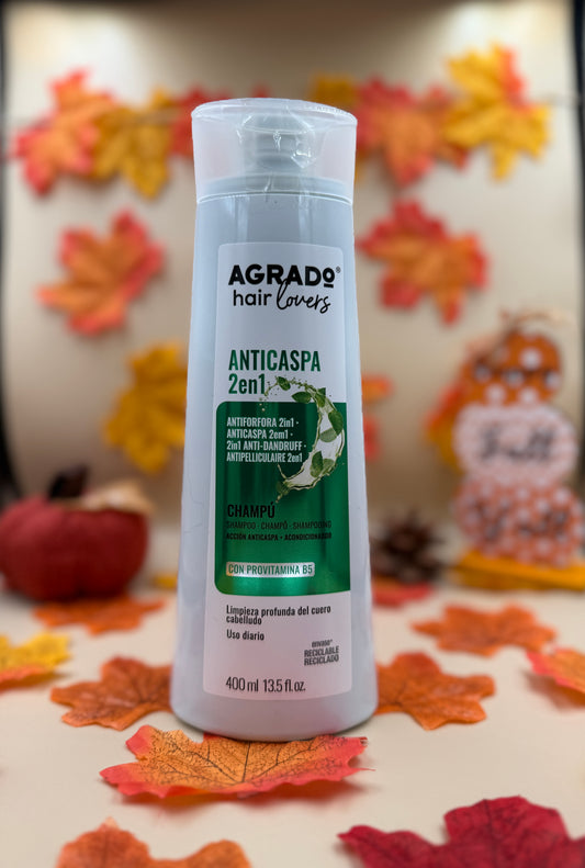 Shampoing antipelliculaire 2 en 1 (AGRADO) '400ml