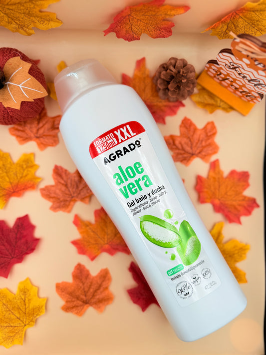 Gel bain et douche à l'Aloe vera  ( AGRADO) 1250ml