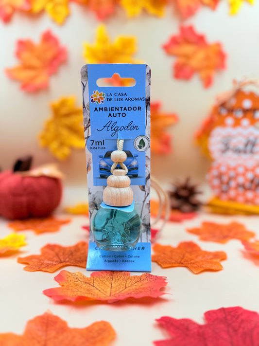 Désodorisant pour voiture Coton (La Casa de los Aromas) 7ml