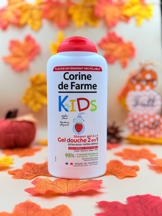 Gel Douche Kids 2-En-1 Corps et Cheveux Parfum Frais (Corine de FARME) 300ml
