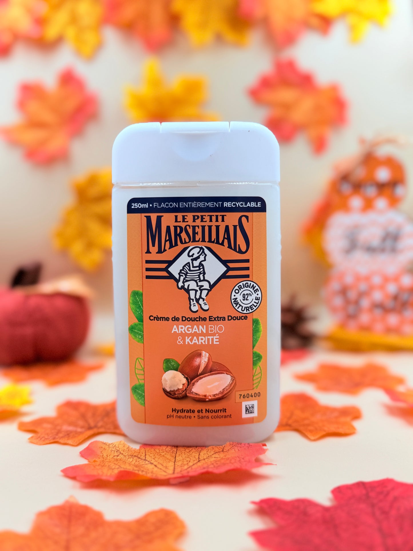 Crème de Douche Extra Douce Argan Bio & Karité (Le Petit Marseillais) 250ml