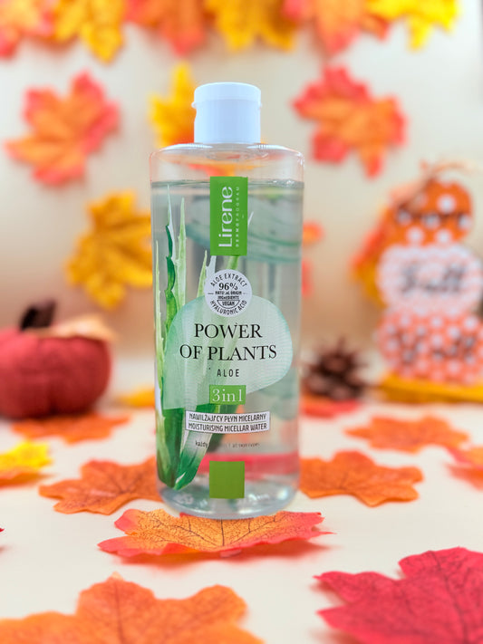 Eau Micellaire 3-en-1 à l'Aloe Vera (Lirene)  400ml