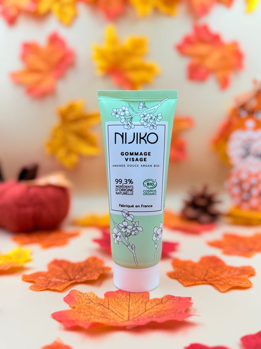Gommage Visage Bio - Peau Normale à Sèche (Nijiko)  75ml