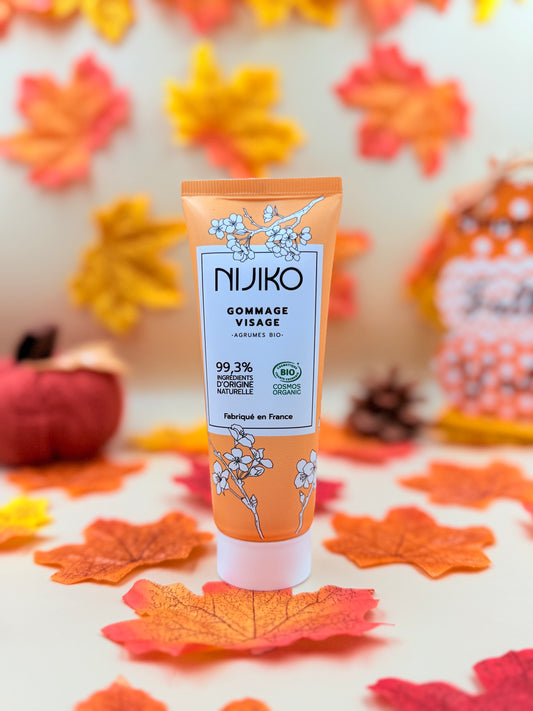 Gommage Visage Bio - Peau Mixte à Grasse (Nijiko)  75ml