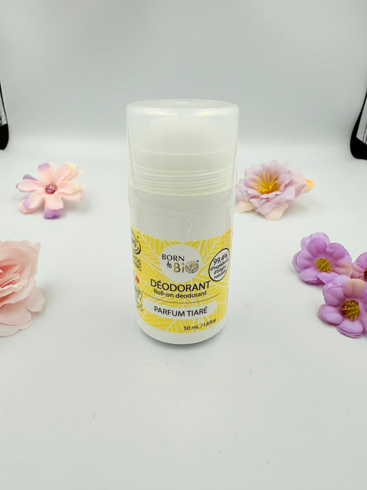 Déodorant Tiaré - Born to bio - "Certifié bio" (50ml)