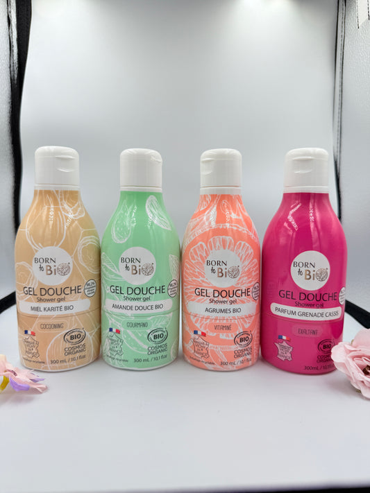 Set de 4 gel douche - Born to Bio