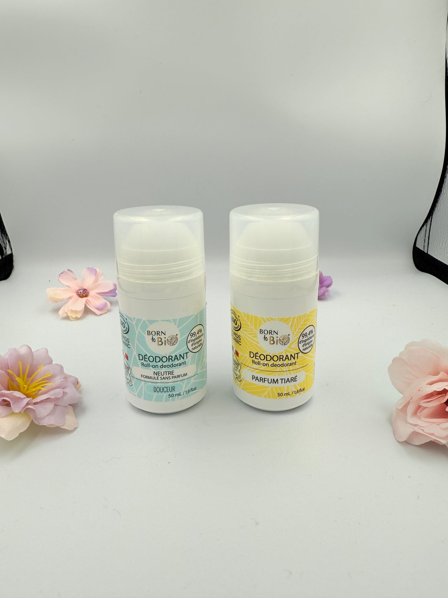 Duo déodorants neutre et fleur de thiaré - Born to Bio