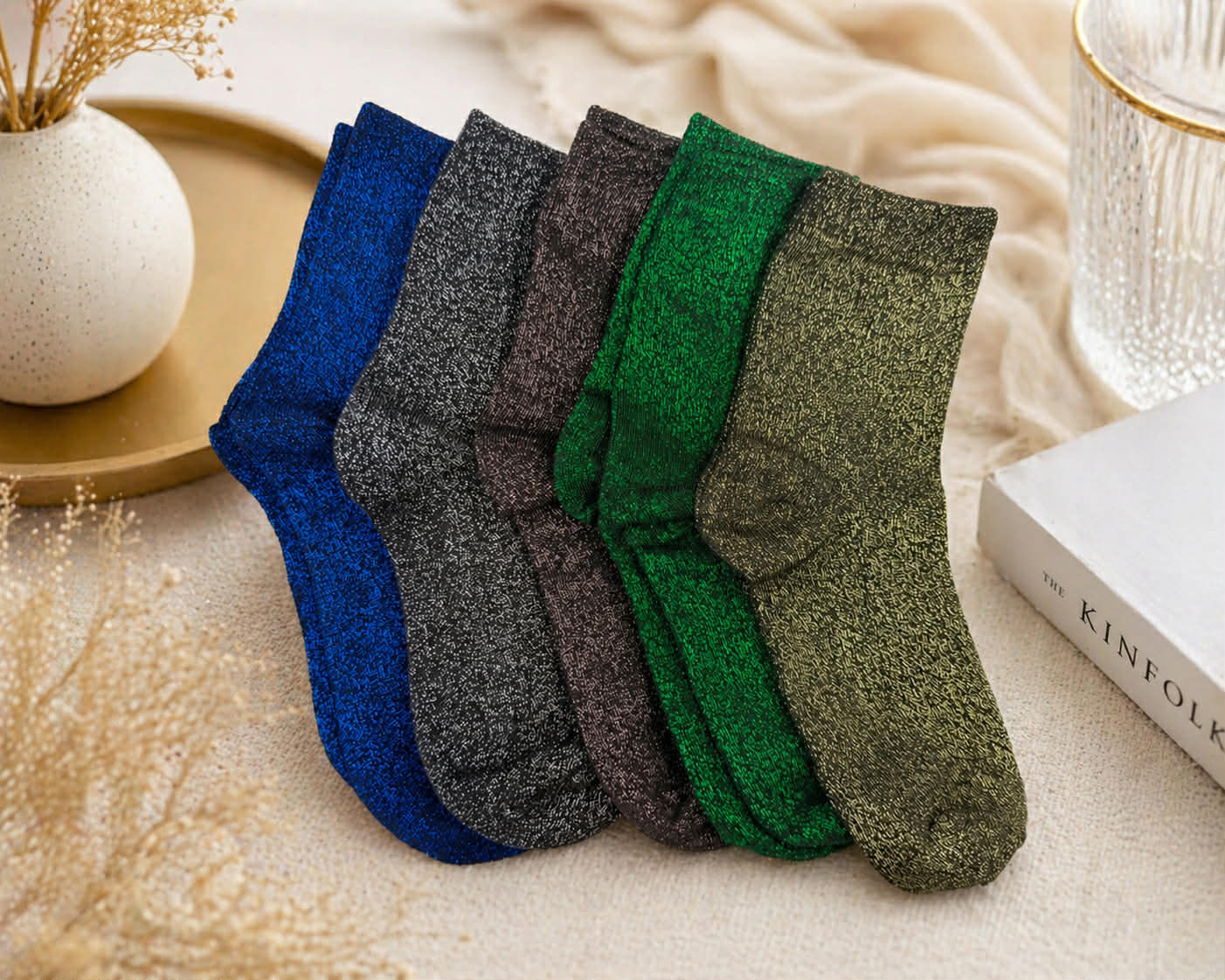 Chaussettes paillettes 🧦