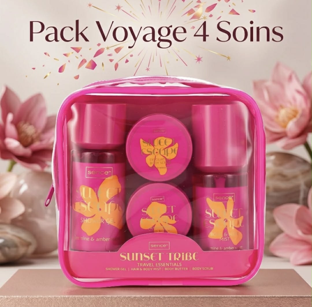 Pack voyage 4 soins 🧳
