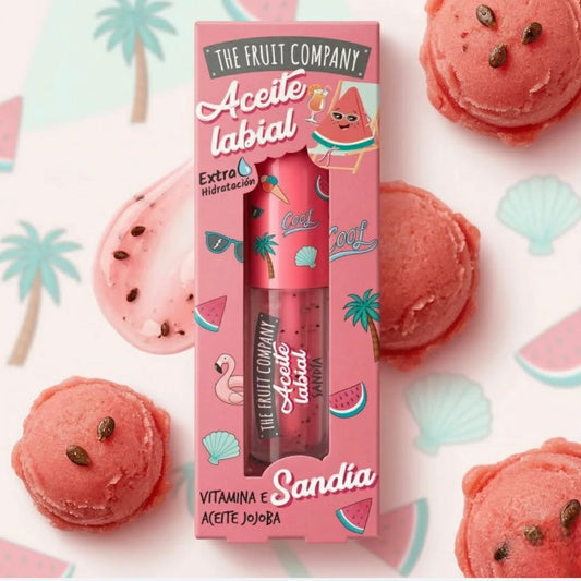 Huile à lèvres pastèque 🍉- THE FRUIT COMPANY (3,6ml)