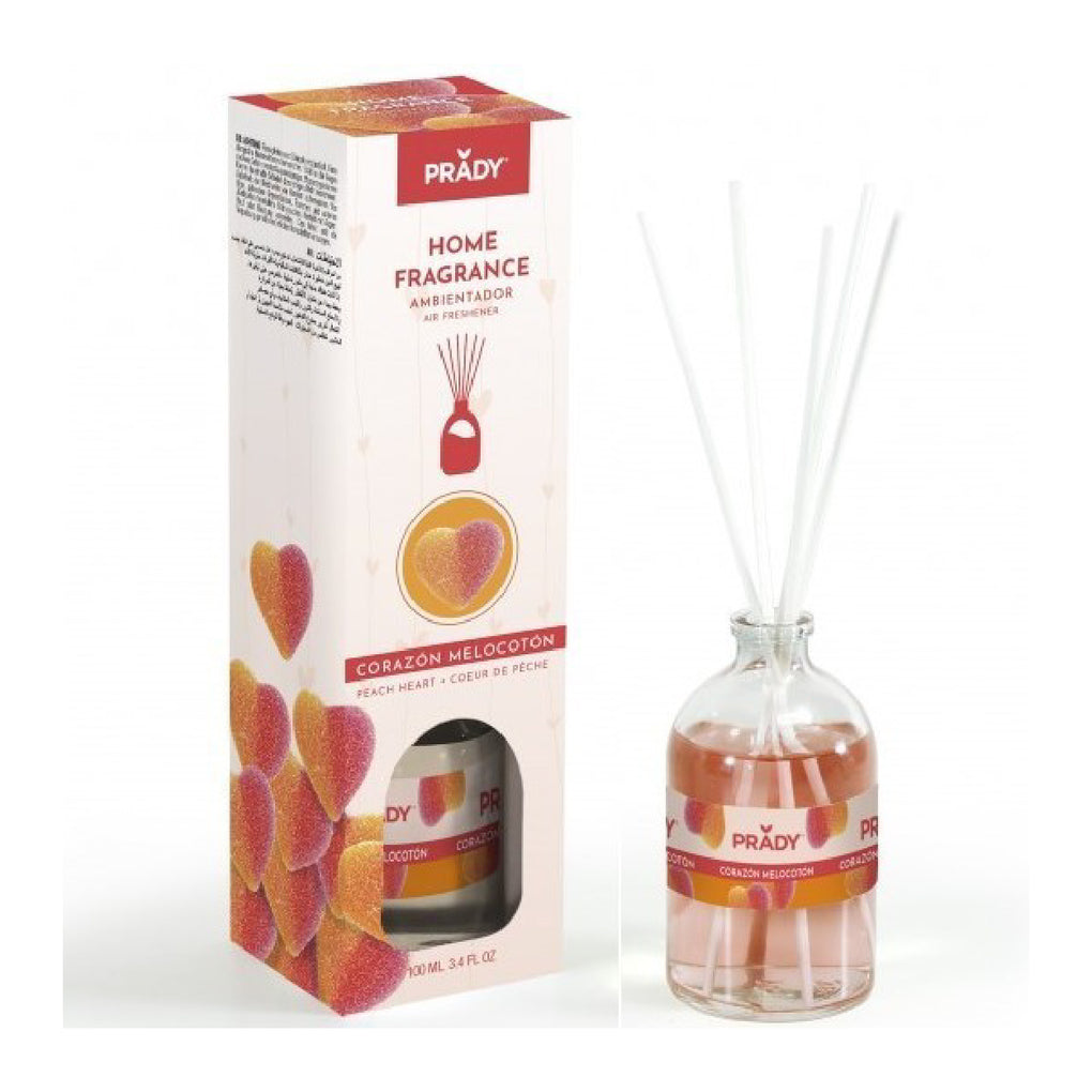 Mikado coeur de peche - PRADY (100ml) 🍑