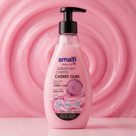 Savon Crème Cherry Gum - Amalfi (500ml) 🍬