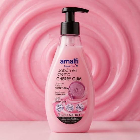 Savon Crème Cherry Gum - Amalfi (500ml) 🍬