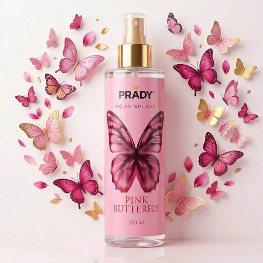 Brume corporelle Pink Butterfly - PRADY (250ml)