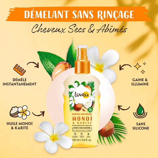 Démêlant Monoi & karité - LOVEA (150ml) 🌟